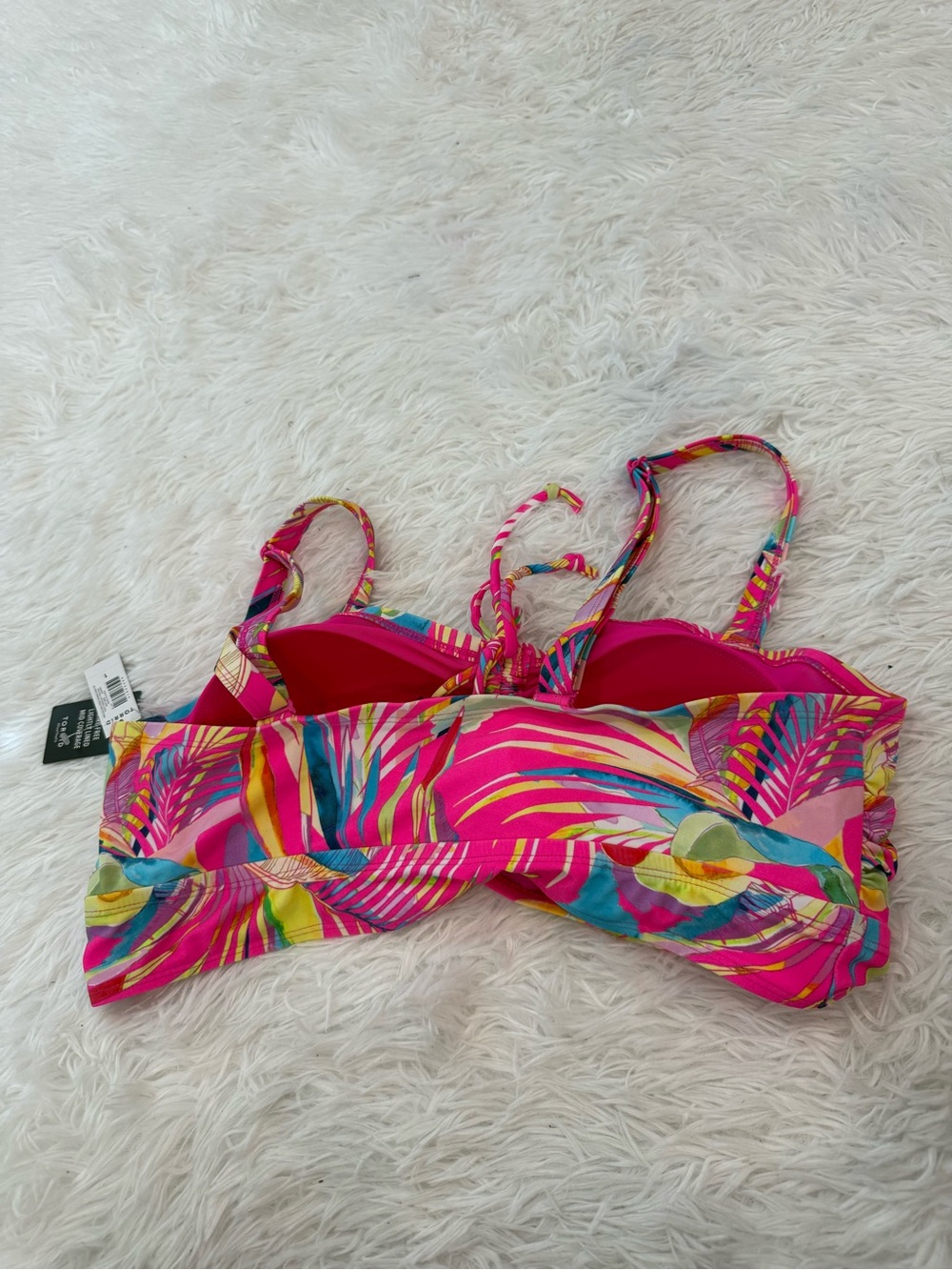 Torrid WIRE-FREE LIGHTLY LINED MID COVERAGE Bikini Top - Picture 5 of 15